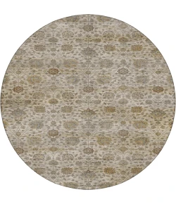 Dalyn Aristo Ivory AR3 8ft. x 8ft. Round Rug