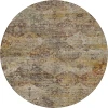 Dalyn Aristo Gold AR4 8ft. x 8ft. Round Rug