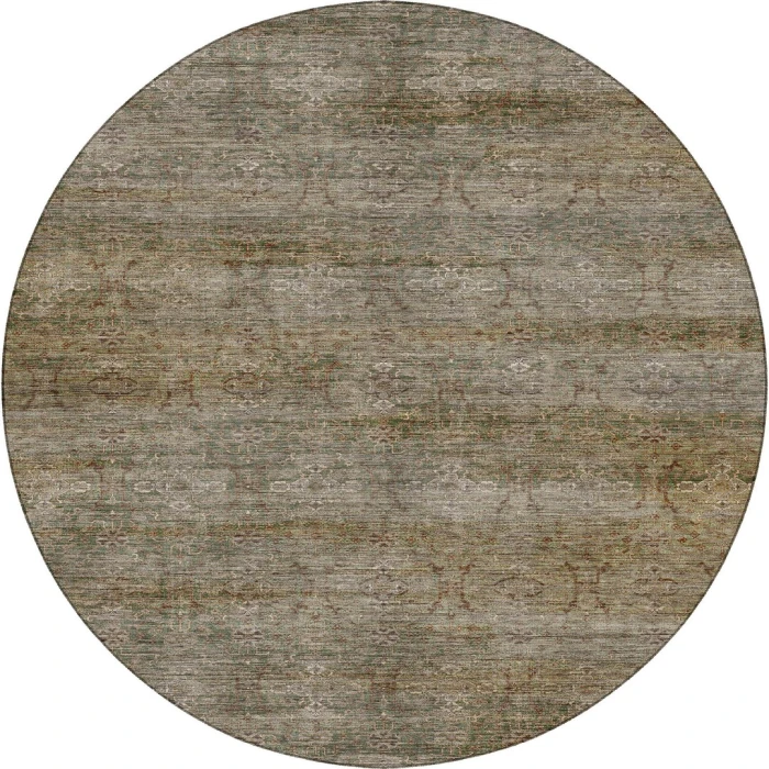 Dalyn Aristo Green AR5 8ft. x 8ft. Round Rug