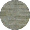 Dalyn Aristo Teal AR5 8ft. x 8ft. Round Rug