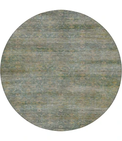 Dalyn Aristo Teal AR5 8ft. x 8ft. Round Rug