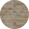 Dalyn Aristo Beige AR6 8ft. x 8ft. Round Rug
