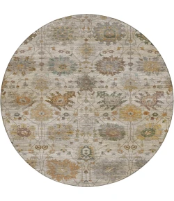 Dalyn Aristo Ivory AR6 8ft. x 8ft. Round Rug