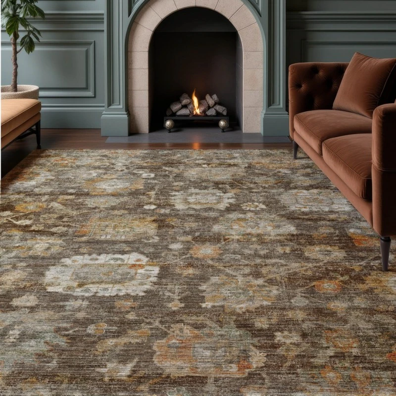 Dalyn Aristo Brown AR7 8ft. x 10ft. Rect. Rug