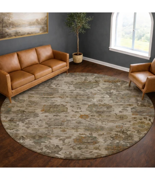 Dalyn Aristo Ivory AR7 8ft. x 8ft. Round Rug