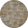 Dalyn Aristo Gray AR7 8ft. x 8ft. Round Rug