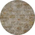 Dalyn Aristo Gray AR7 8ft. x 8ft. Round Rug