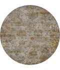 Dalyn Aristo Gray AR7 8ft. x 8ft. Round Rug