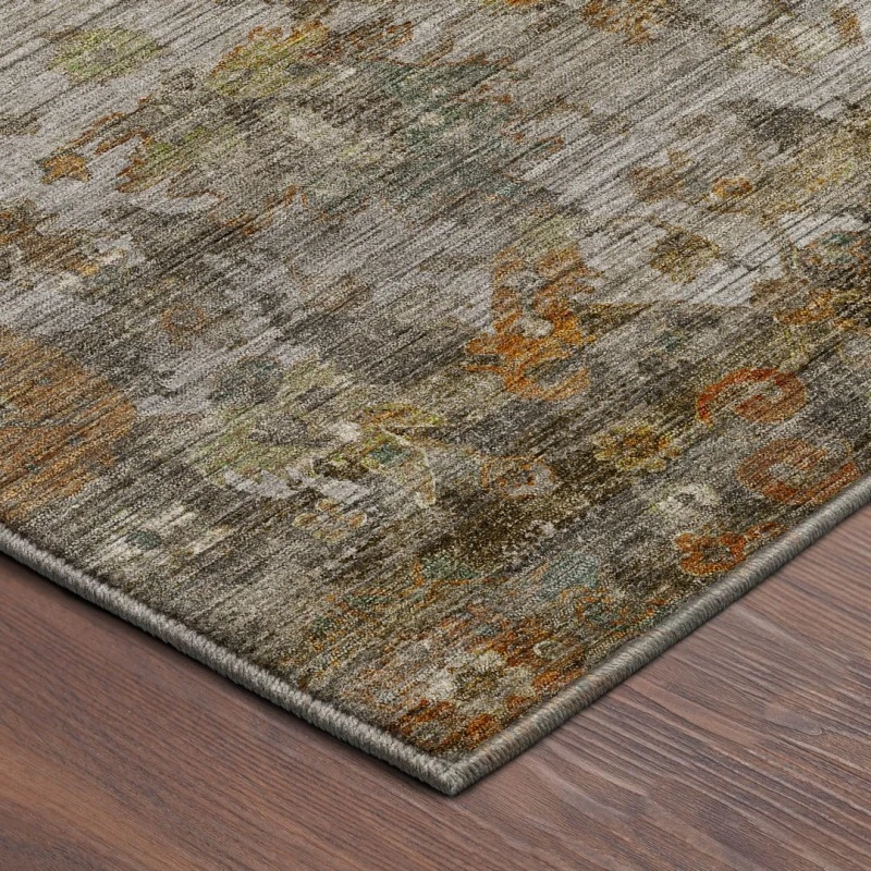 Dalyn Aristo Gray AR7 8ft. x 8ft. Round Rug