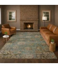 Dalyn Aristo Teal AR7 9ft. x 12ft. Rect. Rug