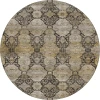 Dalyn Aristo Beige AR8 8ft. x 8ft. Round Rug
