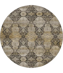 Dalyn Aristo Beige AR8 8ft. x 8ft. Round Rug