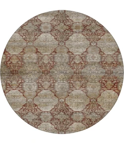 Dalyn Aristo Burgundy AR8 8ft. x 8ft. Round Rug