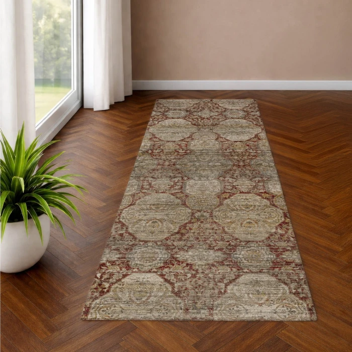 Dalyn Aristo Burgundy AR8 2ft.3in. x 7ft.6in. Rect. Rug