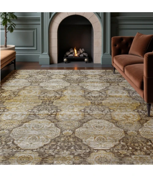Dalyn Aristo Brown AR8 8ft. x 10ft. Rect. Rug