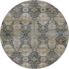 Dalyn Aristo Blue AR8 8ft. x 8ft. Round Rug