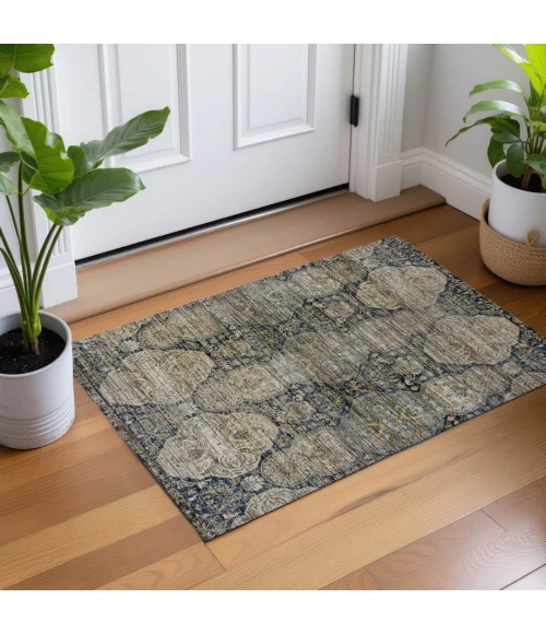 Dalyn Aristo Blue AR8 1ft.8in. x 2ft.6in. Rect. Rug