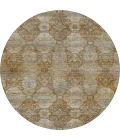 Dalyn Aristo Orange AR8 8ft. x 8ft. Round Rug