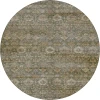 Dalyn Aristo Green AR9 8ft. x 8ft. Round Rug