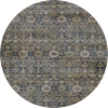Dalyn Aristo Blue AR9 8ft. x 8ft. Round Rug