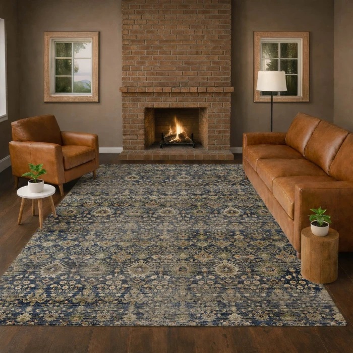 Dalyn Aristo Blue AR9 10ft. x 14ft. Rect. Rug
