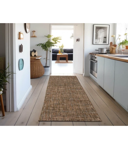 Dalyn Abruzzo AZ1 Chocolate 2'3" x 7'6" Runner Rug
