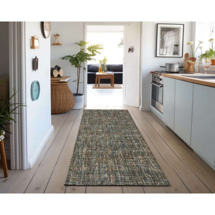 Dalyn Abruzzo AZ1 Gray 2'3" x 7'6" Runner Rug