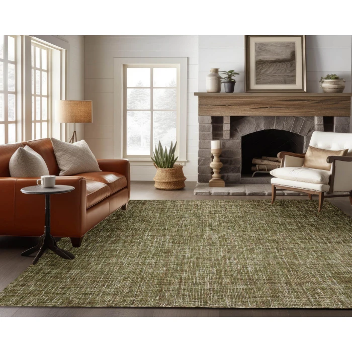 Dalyn Abruzzo AZ1 Green 9' x 13' Rug
