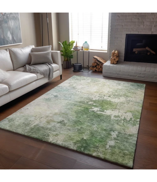 Dalyn Bresca Green BC2 9ft. x 12ft. Rug