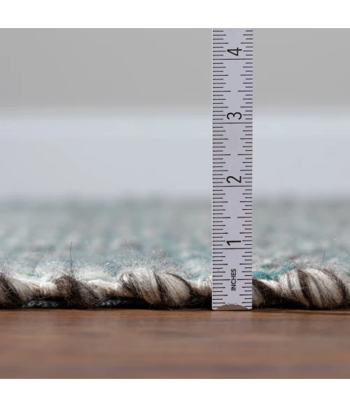 Dalyn Bondi BD1 Turquoise Area Rug 5 ft. X 7 ft. 6 Rectangle