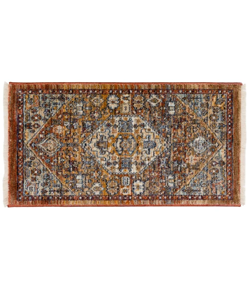Dalyn Bergama BE1 Paprika 1'8" x 2'6" Rug