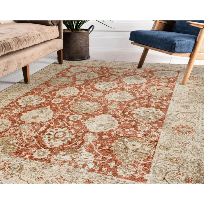 Dalyn Bergama BE6 Paprika 3' x 5' Rug