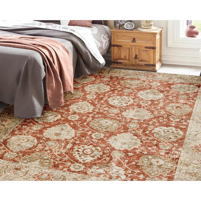 Dalyn Bergama BE6 Paprika 3' x 5' Rug