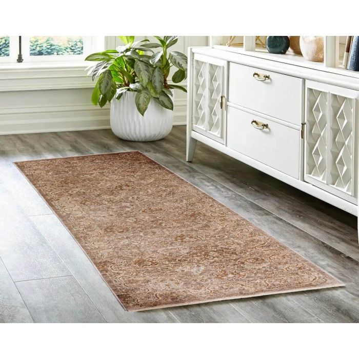 Dalyn Bergama BE6 Pebble 2'3" x 7'10" Runner Rug