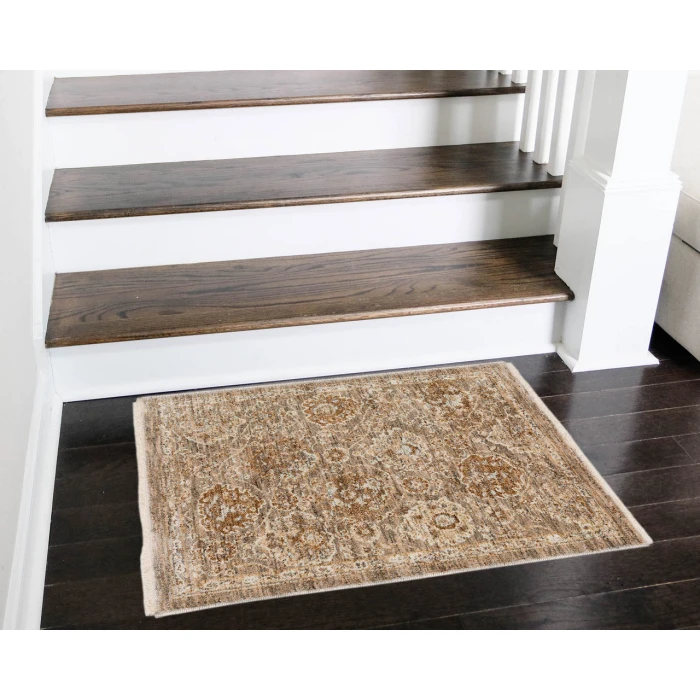 Dalyn Bergama BE6 Pebble 1'8" x 2'6" Rug