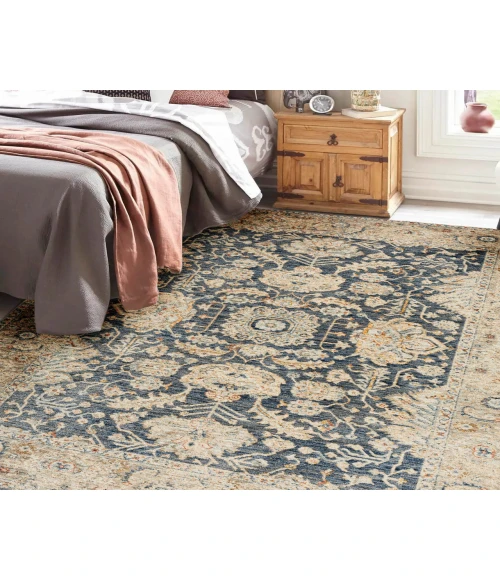 Dalyn Bergama BE8 Navy 7'10" x 10' Rug