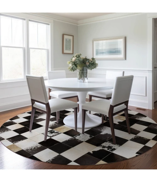 Dalyn Bozeman Black BM10 8ft. x 8ft. Rug