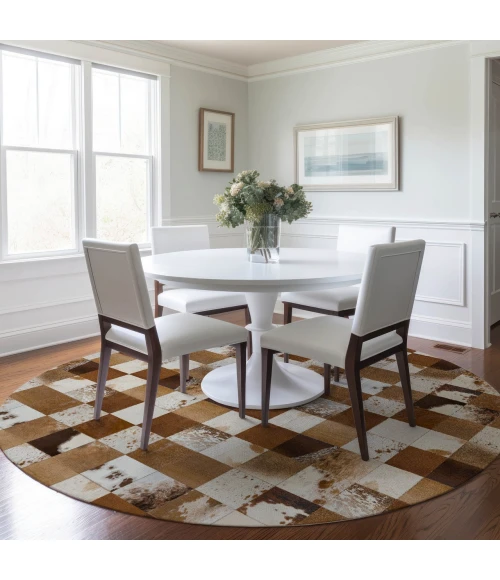 Dalyn Bozeman Brown BM10 8ft. x 8ft. Rug