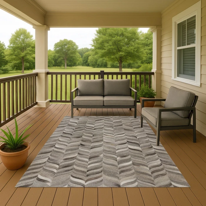Dalyn Bozeman Gray BM11 2ft.6in. x 3ft.10in. Rug