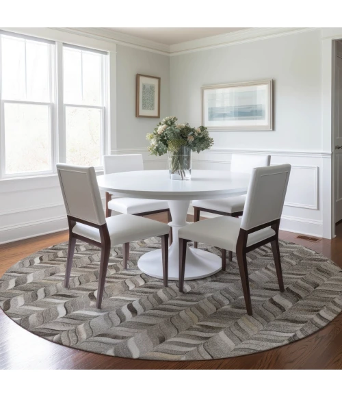 Dalyn Bozeman Gray BM11 8ft. x 8ft. Rug