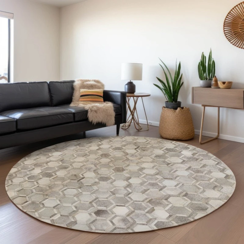 Dalyn Bozeman Gray BM1 8ft. x 8ft. Rug