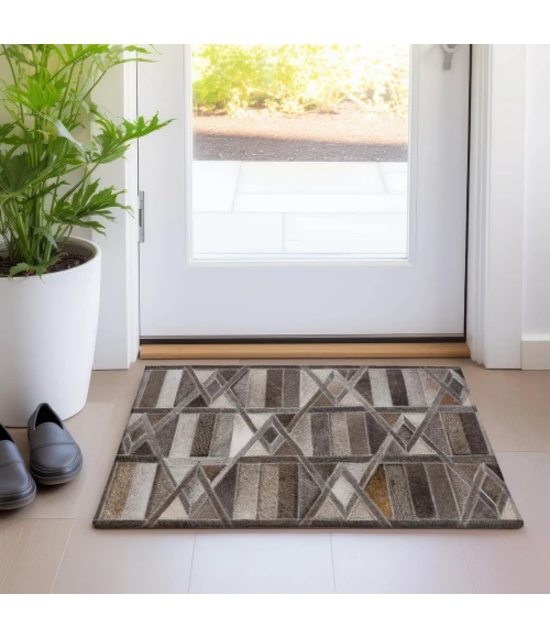Dalyn Bozeman Gray BM4 1ft.8in. x 2ft.6in. Rug