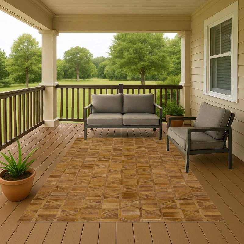 Dalyn Bozeman Orange BM4 5ft. x 7ft.6in. Rug