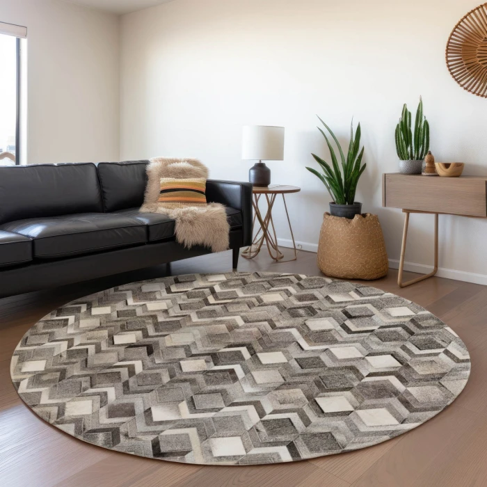 Dalyn Bozeman Gray BM5 8ft. x 8ft. Rug