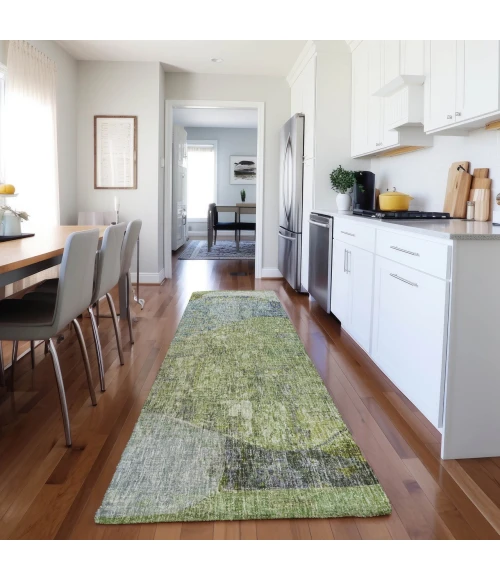 Dalyn Boca Green BO11 2ft.3in. x 7ft.6in. Rug
