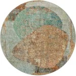 Dalyn Boca Teal BO11 8ft. x 8ft. Rug