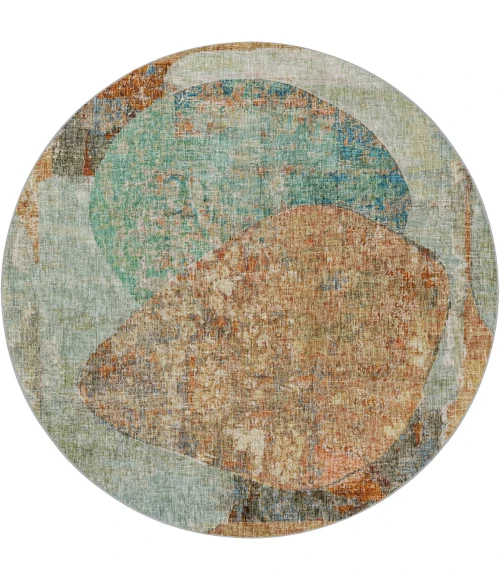 Dalyn Boca Teal BO11 8ft. x 8ft. Rug