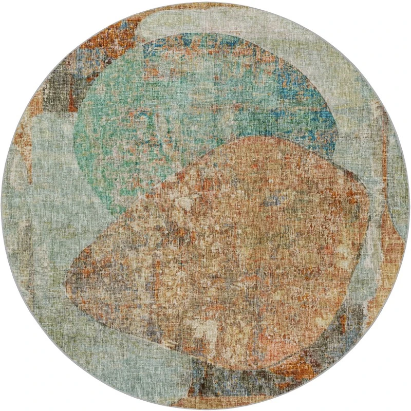 Dalyn Boca Teal BO11 8ft. x 8ft. Rug