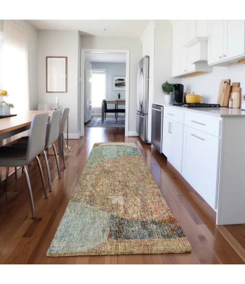 Dalyn Boca Teal BO11 2ft.3in. x 7ft.6in. Rug