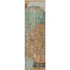 Dalyn Boca Teal BO11 2ft.3in. x 7ft.6in. Rug